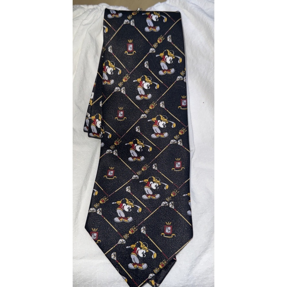Disney Mickey Mouse‎ Golf polyester Tie Design